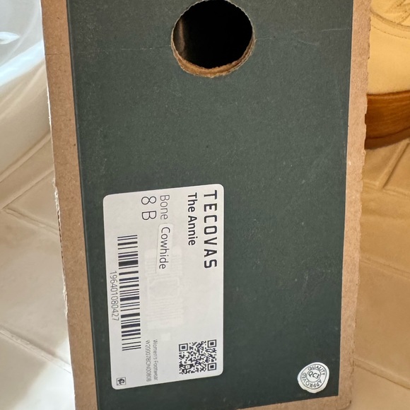 Authentic TECOVAS The Annie Cowhide Cowboy Boots! Size 8 - Picture 9 of 12